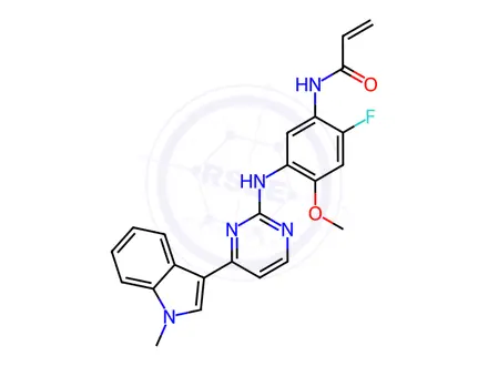 Chemical structure of Osimertinib Mesylate Impurity 20