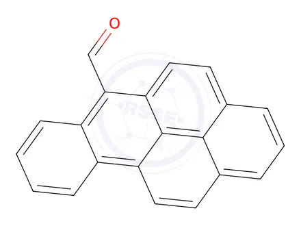 Chemical structure of 6-FORMYLBENZO(A)PYRENE