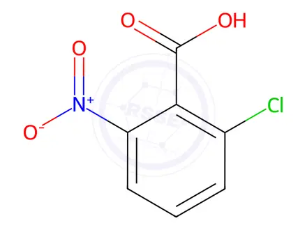 Chemical structure of 2-Chloro-6-nitrobenzoic acid