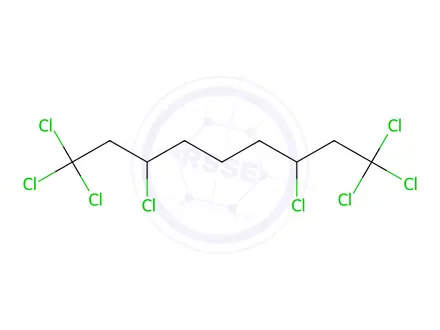 Chemical structure of 1,1,1,3,7,9,9,9-OCTACHLORONONANE