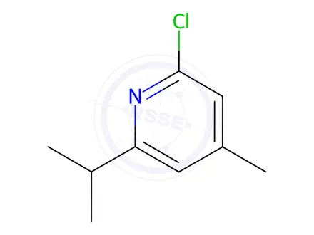 Chemical structure of 2-Chloro-6-isopropyl-4-methylpyridine