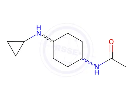 Chemical structure of N-(4-(Cyclopropylamino)cyclohexyl)acetamide