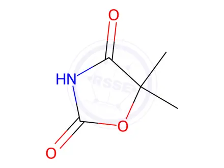 Chemical structure of 5,5-Dimethyl-2,4-oxazolidinedione