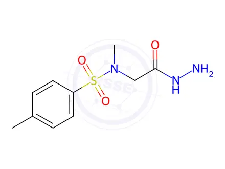 Chemical structure of N-Hydrazinocarbonylmethyl-4,N-dimethyl-benzenesulfonamide
