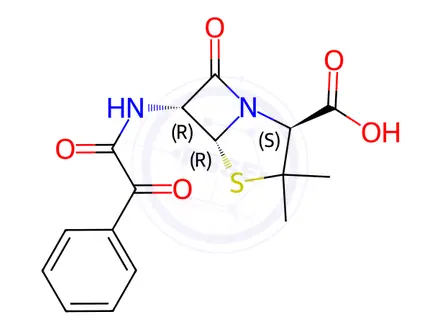 Chemical structure of Ampicillin Impurity 21