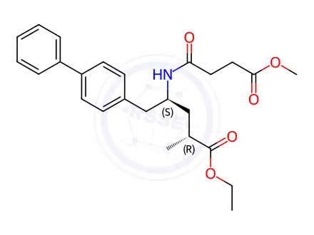 Chemical structure of Sacubitril Impurity 109