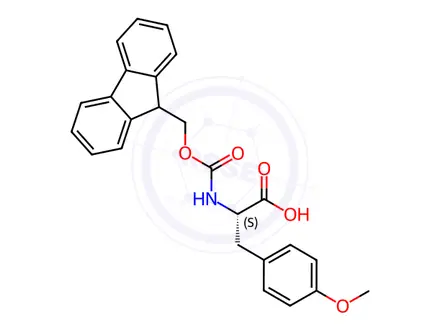Chemical structure of Fmoc-Tyr(Me)-Oh