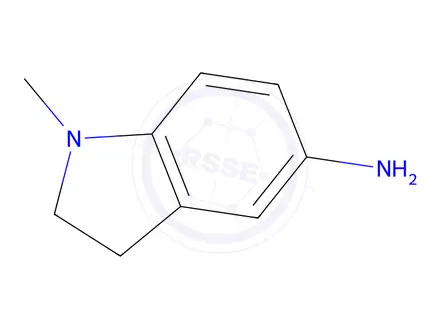 Chemical structure of 1-Methylindolin-5-amine hydrochloride