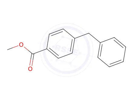 Chemical structure of METHYL 4-BENZYLBENZOATE