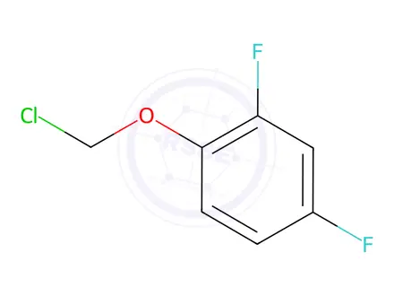 Chemical structure of 1-(Chloromethoxy)-2,4-difluorobenzene