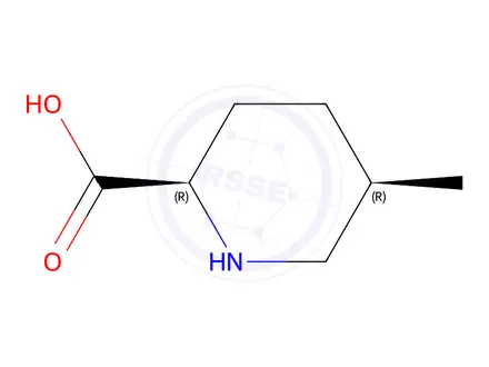 Chemical structure of (2R,5R)-5-Methylpiperidine-2-carboxylic acid