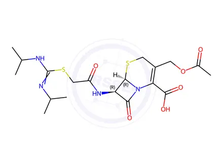 Chemical structure of Cefathiamidine