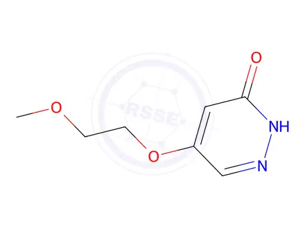Chemical structure of 5-(2-methoxyethoxy)pyridazin-3(2H)-one