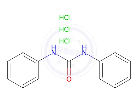 Chemical structure of TRICLOCARBAN