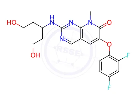 Chemical structure of Pamapimod