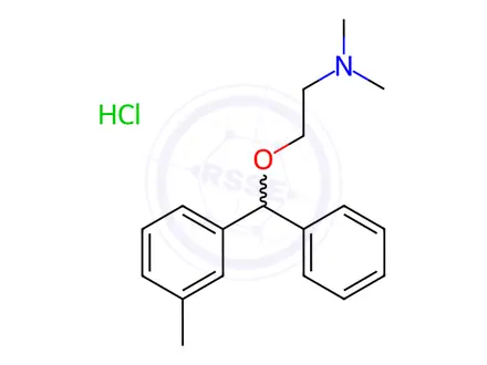 Chemical structure of Orphenadrine EP Impurity E HCl (Orphenadrine USP Related Compound E HCl)