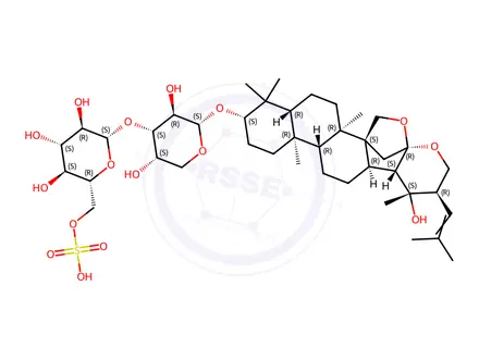 Chemical structure of Bacopaside III