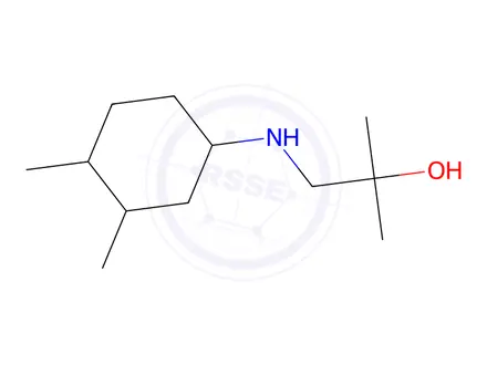 Chemical structure of 1-((3,4-Dimethylcyclohexyl)amino)-2-methylpropan-2-ol