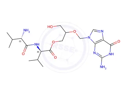 Chemical structure of Valganciclovir EP Impurity P Isomer