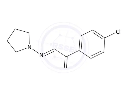 Chemical structure of 1-(4-Chlorophenyl)-2-(pyrrolidin-1-ylimino)ethanone