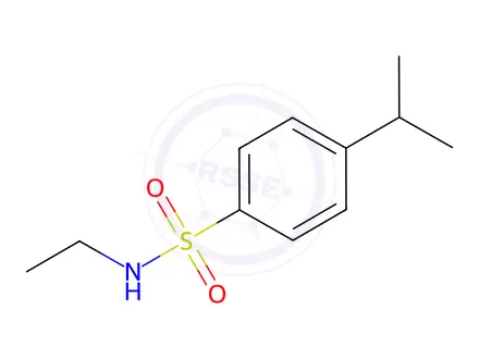 Chemical structure of n-Ethyl-4-isopropylbenzenesulfonamide