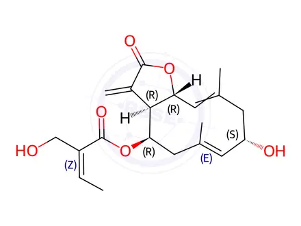 Chemical structure of Deacetyleupaserrin