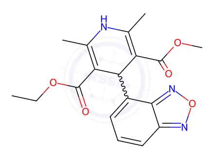 Chemical structure of Isradipine Impurity 1 (Isradipine EP Impurity A)