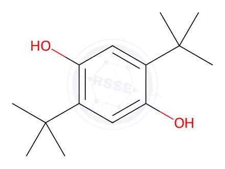 Chemical structure of 2,5-Di-tert-butylquinol(BHQ)