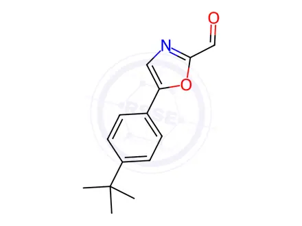 Chemical structure of 5-(4-(Tert-butyl)phenyl)oxazole-2-carbaldehyde