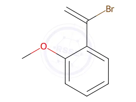 Chemical structure of 1-(1-Bromovinyl)-2-methoxybenzene