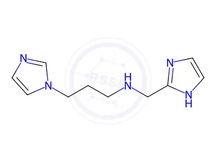 Chemical structure of n-((1h-Imidazol-2-yl)methyl)-3-(1h-imidazol-1-yl)propan-1-amine
