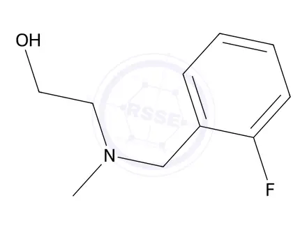 Chemical structure of 2-((2-Fluorobenzyl)(methyl)amino)ethanol