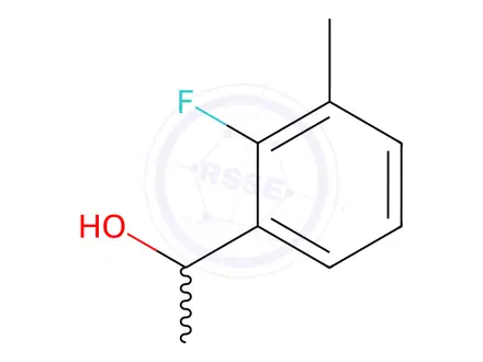 Chemical structure of 1-(2-Fluoro-3-methylphenyl)ethanol