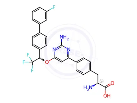 Chemical structure of LP-533401 Dihydrochloride