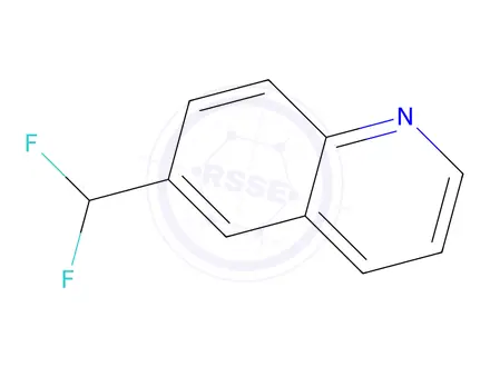 Chemical structure of 6-(Difluoromethyl)quinoline