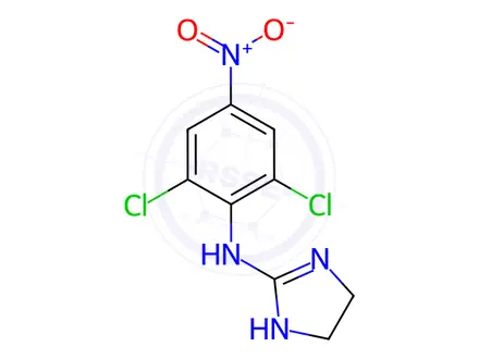 Chemical structure of Apraclonidine Impurity 1