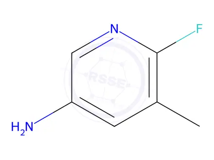 Chemical structure of 6-Fluoro-5-methylpyridin-3-amine
