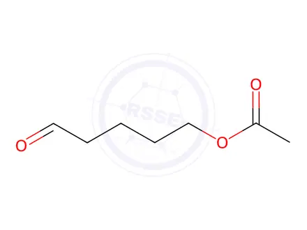 Chemical structure of 5-oxopentyl acetate