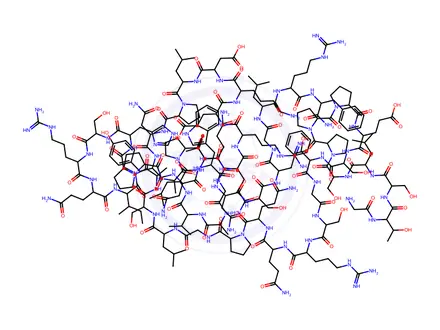 Chemical structure of KISS-1 (68-121)