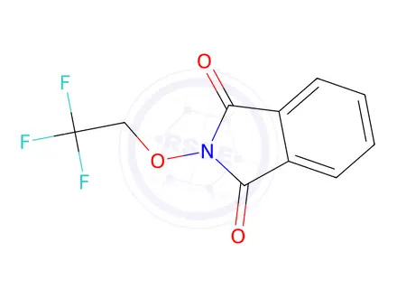 Chemical structure of 2-(2,2,2-Trifluoroethoxy)isoindoline-1,3-dione