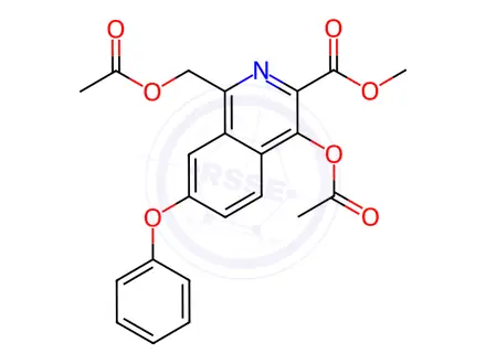Chemical structure of Roxadustat Impurity 197