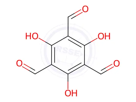 Chemical structure of 2,4,6-Triformylphloroglucinol