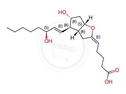 Chemical structure of Epoprostenol E-Isomer
