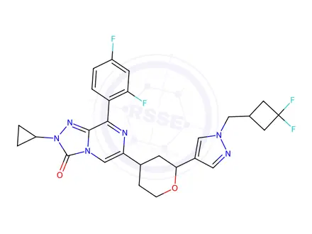 Chemical structure of AZD 1283 Impurity 175