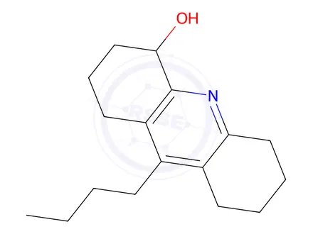 Chemical structure of 9-Butyl-1,2,3,4,5,6,7,8-octahydroacridin-4-ol