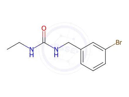 Chemical structure of 1-(3-Bromobenzyl)-3-ethylurea