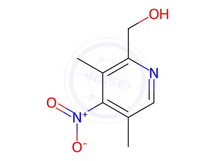 Chemical structure of 3,5-Dimethyl-4-nitro-2-pyridinemethanol