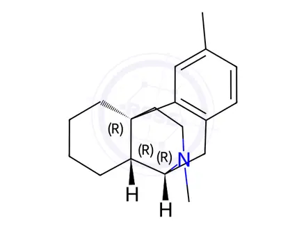Chemical structure of Dextromethorphan Hydrobromide Impurity 37 Monomer