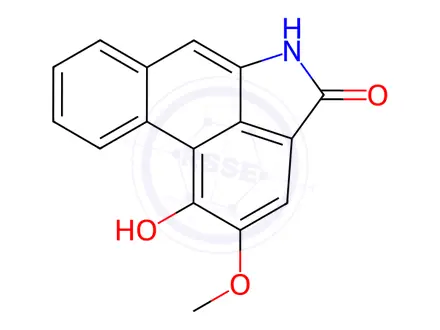 Chemical structure of Aristolochic Acid Impurity 10 (Aristolactam FI)