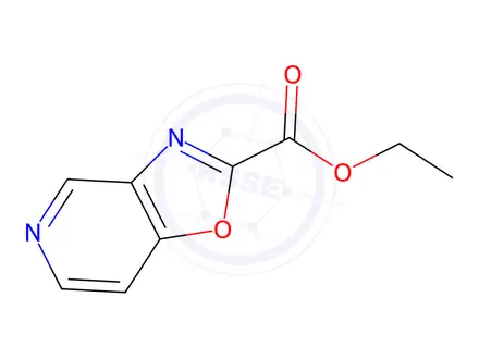 Chemical structure of Ethyl oxazolo[4,5-c]pyridine-2-carboxylate